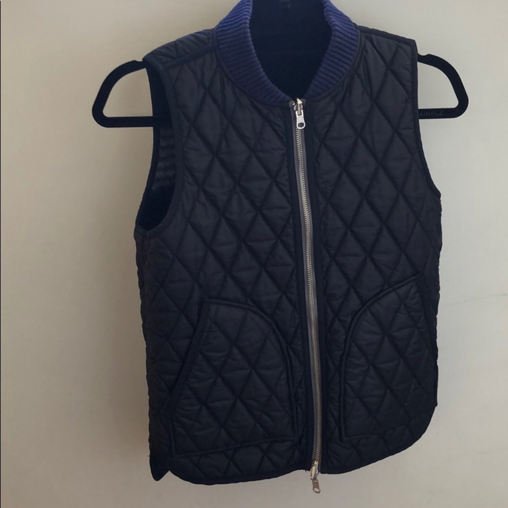 Madewell reversible quilted vest size XS